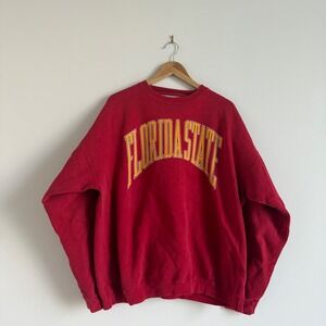 Vintage Distressed Galt Sand "Florida State" Spell-Out Crewneck Size‎ XXL